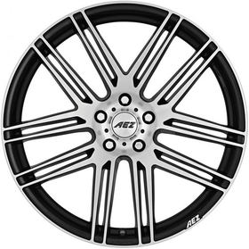 AEZ Cliff dark 10x21 5x112 ET45 dia 66,6 black polished