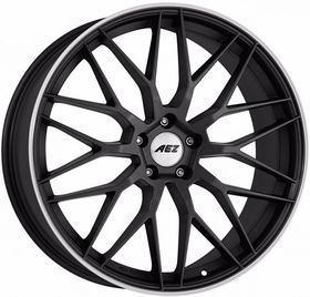 AEZ Crest dark 7,5x17 5x114,3 ET48 dia 71,6 anthracite matt polished lip