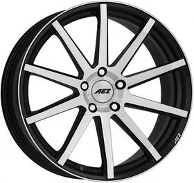 AEZ Straight 9,5x19 5x112 ET25 dia 70,1 black polished