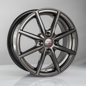 Alcasta M63 6x15 4x100 ET37 dia 60.1 graphite