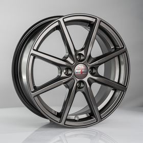 Alcasta M63 6x15 4x100 ET46 dia 54.1 graphite