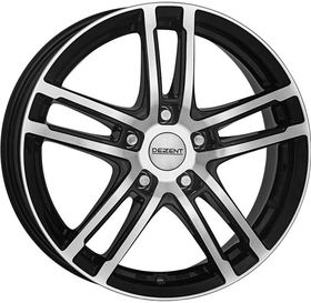 Dezent TZ dark 6,5x16 5x110 ET40 dia 65,1 black polished