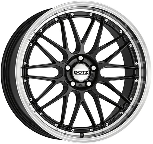 Dotz Revvo dark 8,5x19 5x112 ET25 dia 70,1 black polished lip