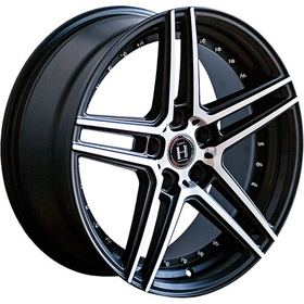 Harp Y-22 10x20 5x112 ET40 dia 72,6 satIn black - machIned face