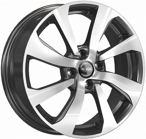 iFree Replica KIA (КС893 (ZV 16_Rio I)) 6x16 4x100 ET52 dia 54,1 алмаз черный