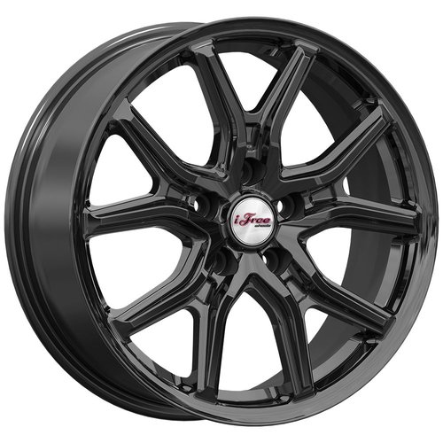 iFree Страйк 6.5x17 5x108 ET33 dia 60.1 BK