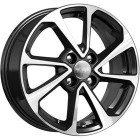 K&K Original Series Hyundai (Solaris KC861) 6x15 4x100 ET48 dia 54,1 алмаз черный