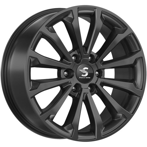 Premium series КР006 (20_Land Cruiser Prado) 8.5x20 6x139.7 ET25 dia 106.1 fury black