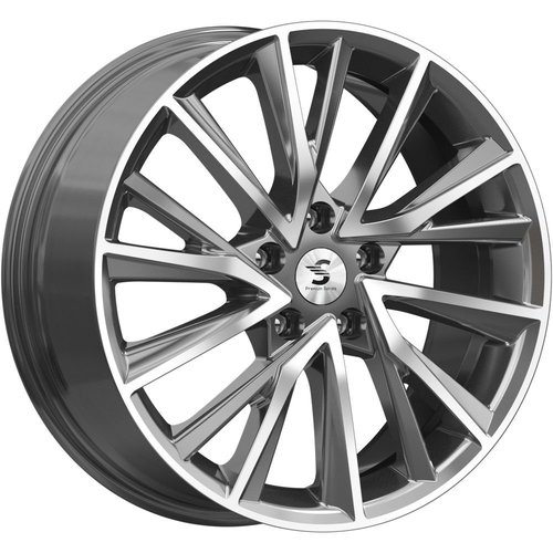 Premium series КР010 (18_Kodiaq) 7.5x18 5x112 ET40 dia 57.1 diamond gloss graphite