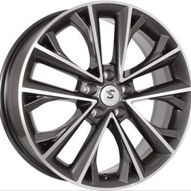 Premium series КР012 (18_Jetour X70 Plus/X90 Plus) 7x18 5x108 ET38 dia 60.1 diamond gloss graphite