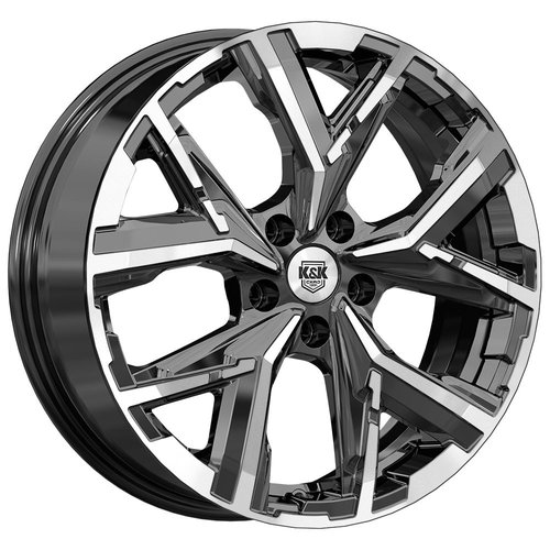 K&K Айона 6.5x18 5x114.3 ET40 dia 64.1 алмаз черный