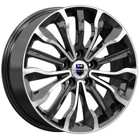 K&K Атакама 6.5x17 5x100 ET48 dia 56.1 алмаз черный