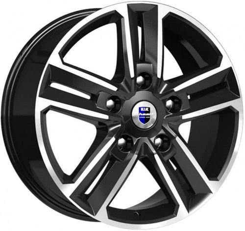 K&K Backfire 8x18 5x114.3 ET50 dia 67.1 алмаз черный