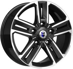 K&K Backfire 8x18 5x114.3 ET40 dia 67.1 алмаз черный