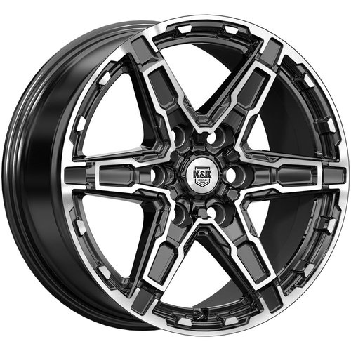 K&K Дистрикт 8x18 6x139.7 ET36 dia 100.1 алмаз черный