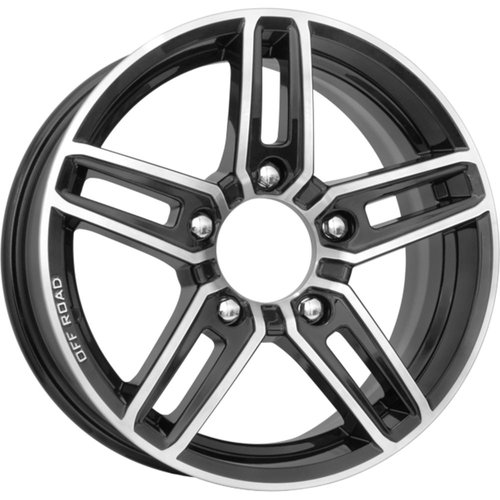 K&K Дон 6.5x16 5x139.7 ET40 dia 98.2 алмаз черный