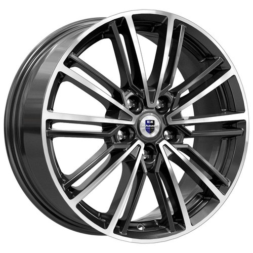 K&K Эрфурт 7x17 4x100 ET37 dia 67.1 алмаз черный