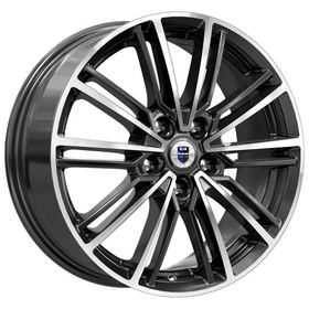 K&K Эрфурт 7x17 5x114.3 ET48.5 dia 67.1 алмаз черный