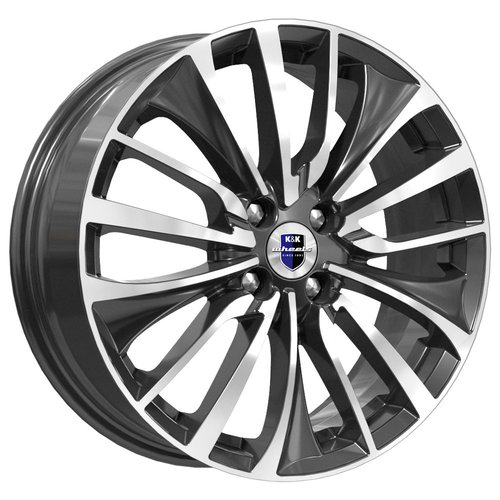 K&K Flanker 6.5x17 4x100 ET41 dia 60.1 алмаз черный