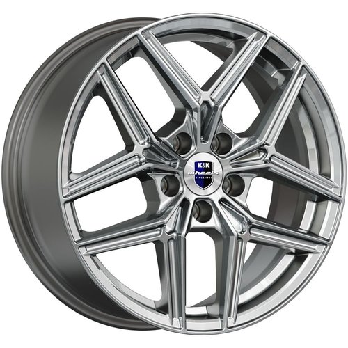 K&K Юнион 7x17 5x108 ET50 dia 63.35 дарк платинум