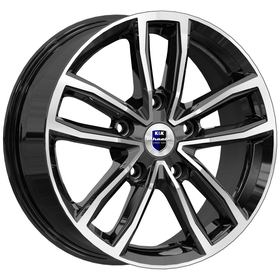 K&K Каланг 6.5x17 5x114.3 ET45 dia 60.1 алмаз черный