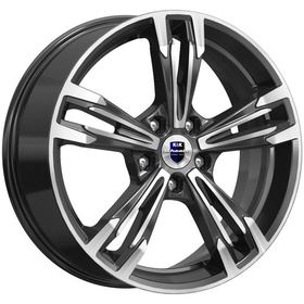 K&K Karrera Light 7x18 5x108 ET41 dia 59.6 алмаз черный