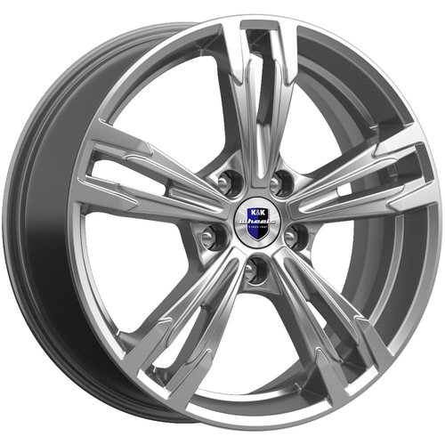 K&K Karrera Light 7x18 5x114.3 ET38 dia 67.1 дарк платинум