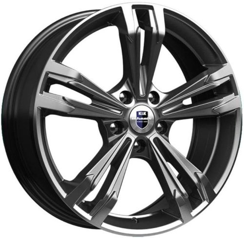 K&K Каррера 7x18 5x112 ET40 dia 66,6 дарк платинум