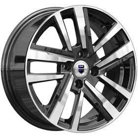 K&K Хант 6x15 4x98 ET35 dia 58.5 алмаз черный