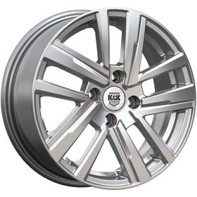 K&K Хант 6x15 4x98 ET30 dia 58.5 дарк платинум
