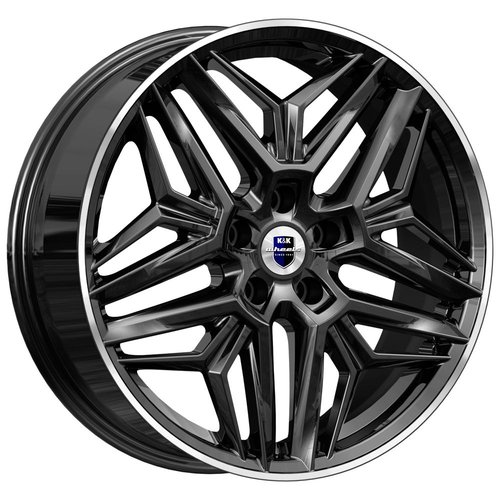 K&K Колумб 7x19 5x114.3 ET45 dia 67.1 алмаз черный