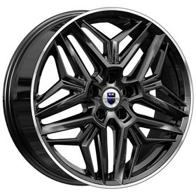 K&K Колумб 7x19 5x108 ET33 dia 60.1 алмаз черный