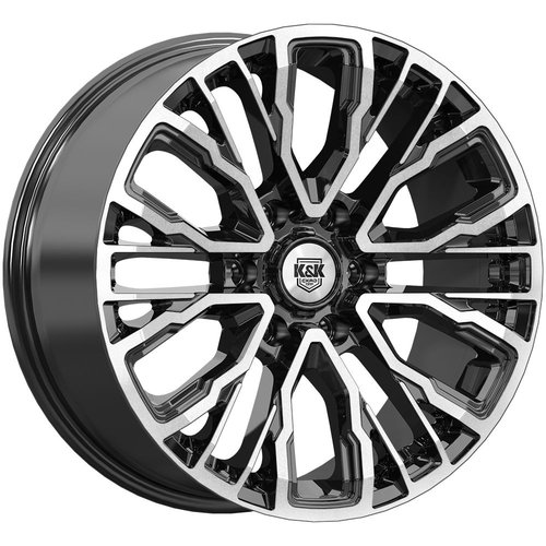 K&K Кортес 8.5x19 6x139.7 ET36 dia 100.1 алмаз черный