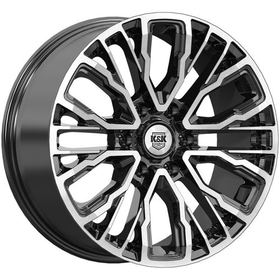 K&K Кортес 8.5x19 6x139.7 ET36 dia 100.1 алмаз черный