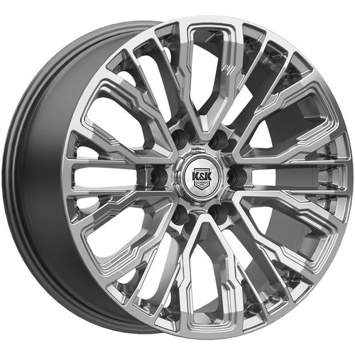 K&K Кортес 8.5x19 6x139.7 ET25 dia 106.1 дарк платинум