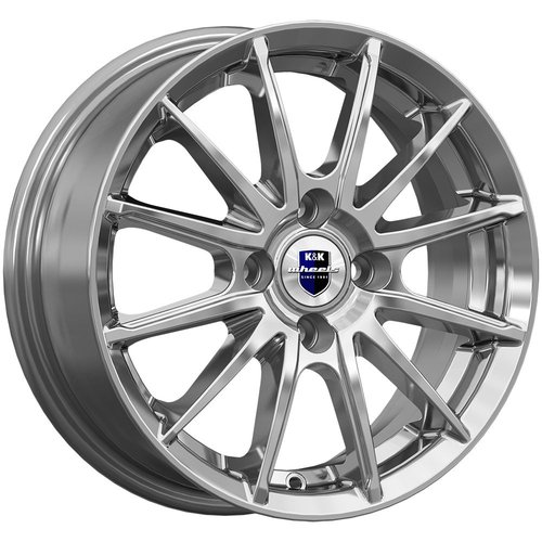 K&K Квант 5.5x14 4x100 ET38 dia 67.1 дарк платинум