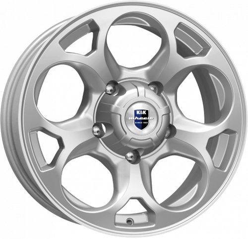 K&K Линкс 7x16 5x139.7 ET35 dia 108.5 сильвер