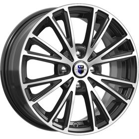 K&K Меандр 6x16 4x100 ET37 dia 60.1 алмаз черный SK