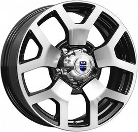 K&K Намиб 7x18 5x139.7 ET35 dia 108.5 алмаз черный