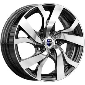 K&K Палермо 6.5x16 5x114.3 ET40 dia 66.1 алмаз черный