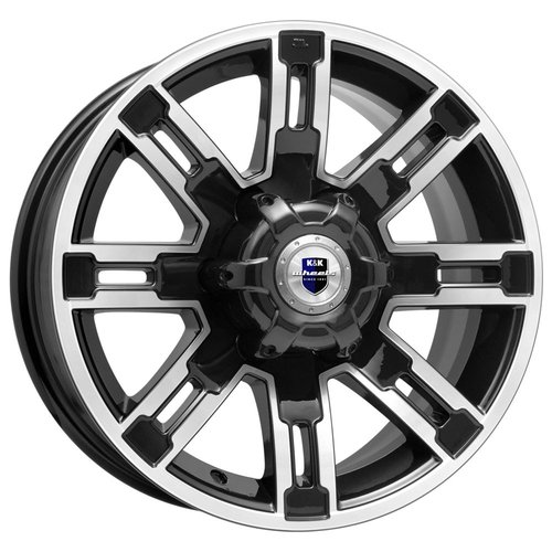 K&K Полюс 7.5x16 6x139.7 ET30 dia 100.1 алмаз черный