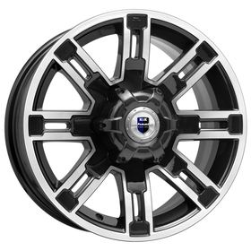 K&K Полюс 7,5x16 6x139,7 ET30 dia 108,1 алмаз черный