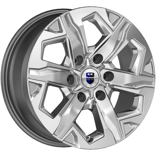K&K Тейт 7.5x17 6x139.7 ET42 dia 75.1 дарк платинум