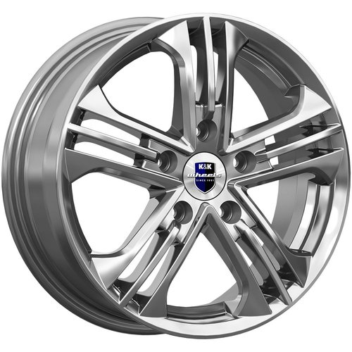 K&K Trinity 6x15 5x114.3 ET44 dia 67.1 дарк платинум