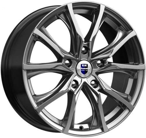 K&K Твист 7.5x17 5x112 ET47 dia 66.6 дарк платинум