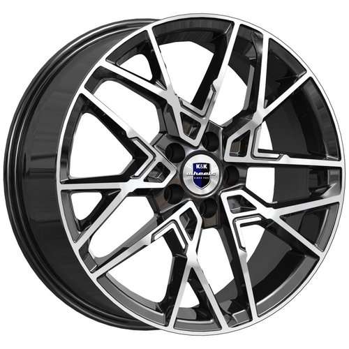 K&K Вудроф 7x18 5x108 ET41 dia 59.6 алмаз черный