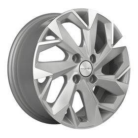 Khomen Wheels KHW1402 (Toyota Corolla) F-Silver-FP