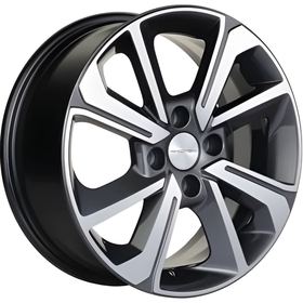 Khomen Wheels KHW1501 (Lada Granta) Gray-FP