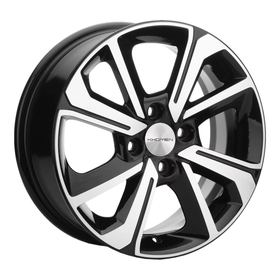 Khomen Wheels KHW1501 (Rio/Solaris) Black-FP