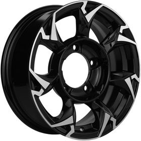 Khomen Wheels KHW1505 (Jimny) black-FP